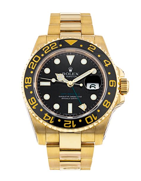 rolex 116718 ln|rolex gmt master gold.